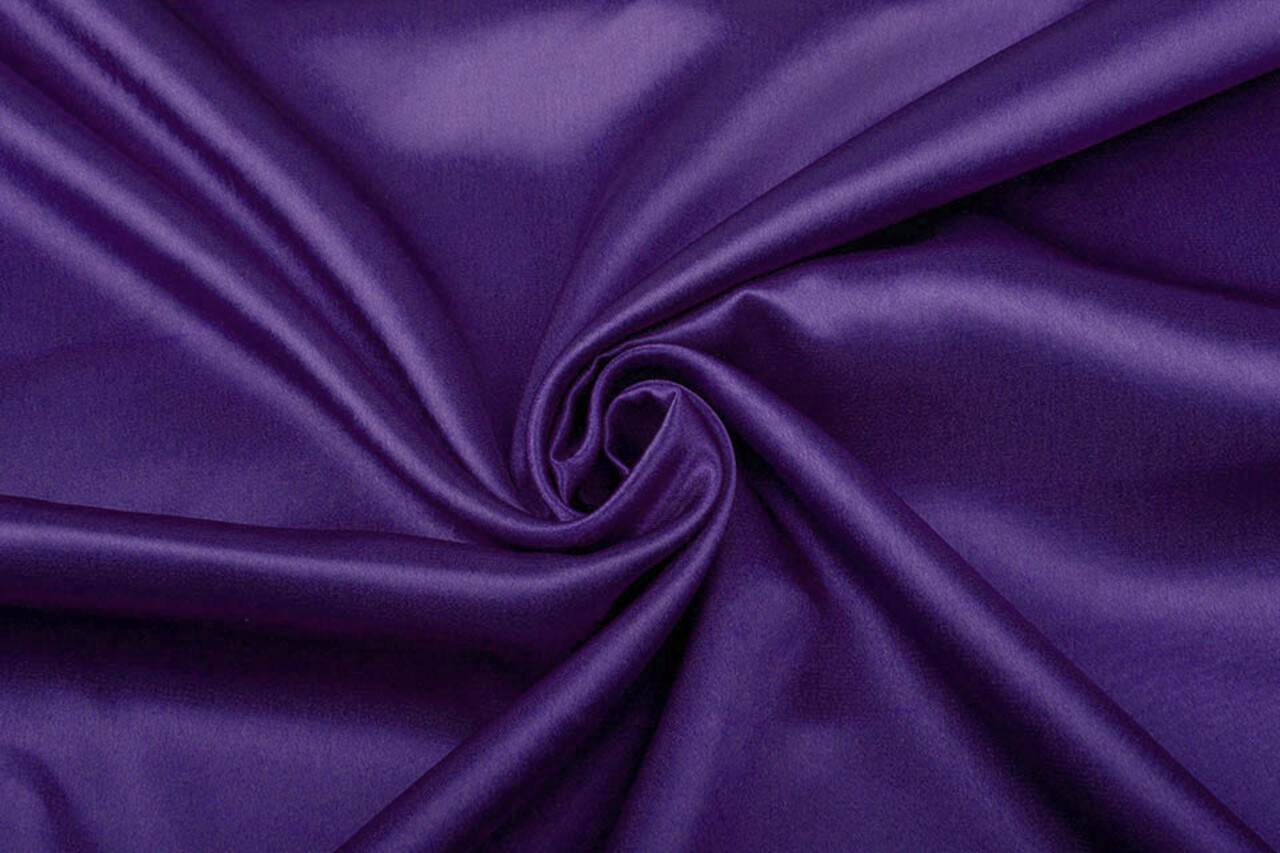 Satin Crêpe Violet Satin Crêpe Violet