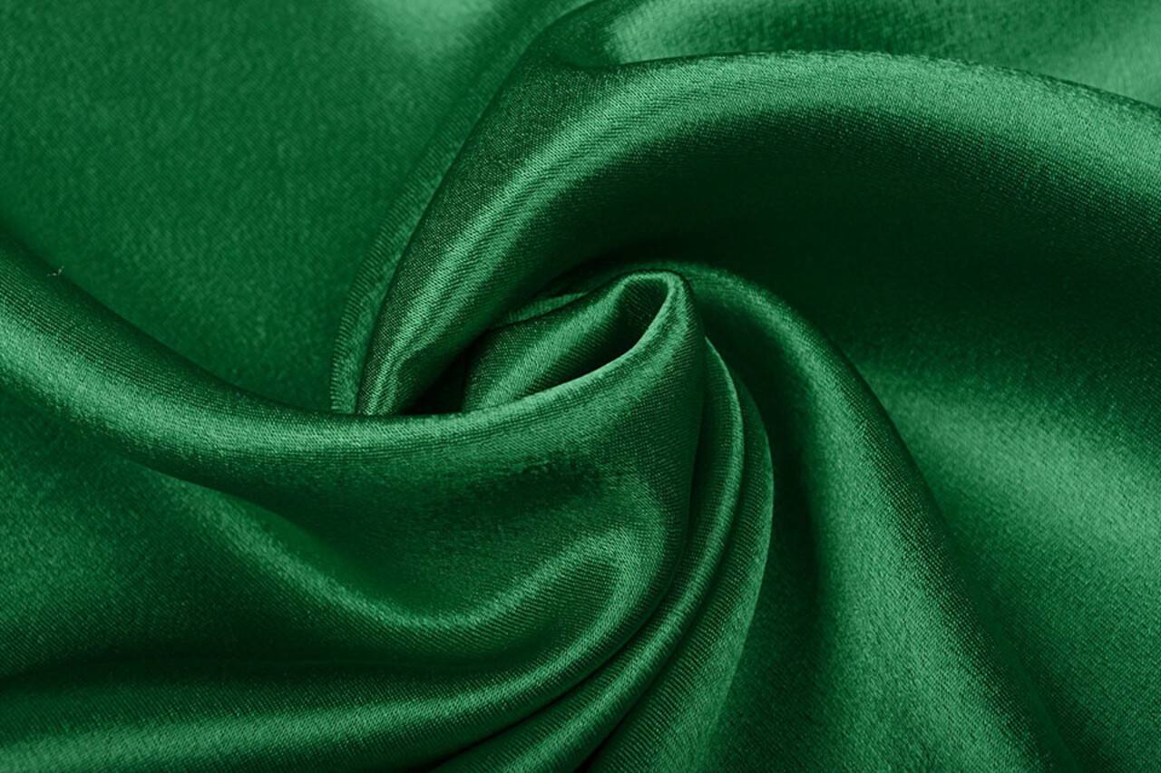 Crepé Satén Verde Crepé Satén Verde