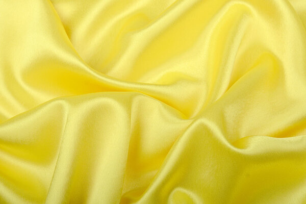 Satin Crêpe Jaune Citron Satin Crêpe Jaune Citron