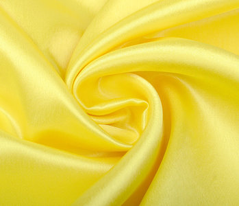 Crêpe Satin Citron Yellow