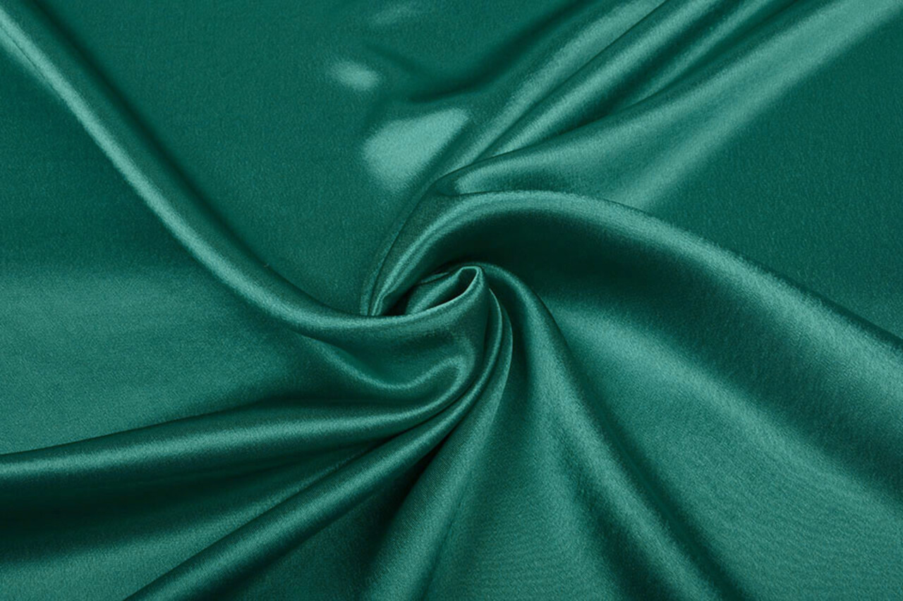 Crêpe Satin meergrün Crêpe Satin meergrün