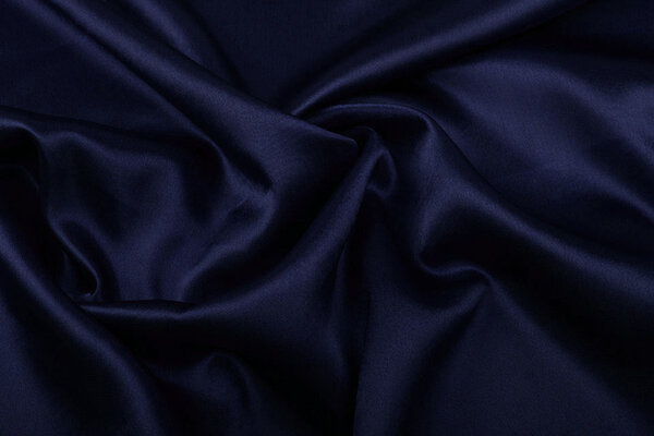 Crêpe Satin Marine Crêpe Satin Marine