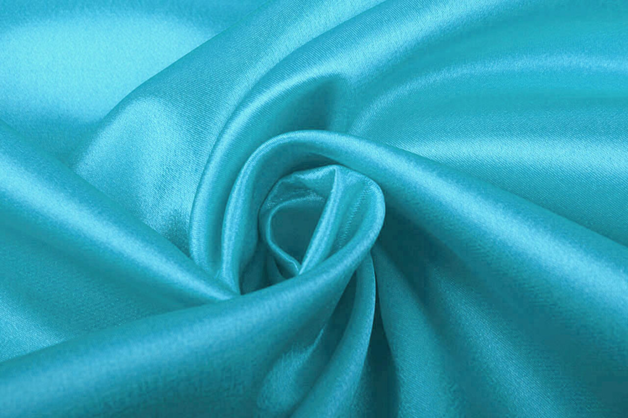 Crêpe Satin Hell aqua Crêpe Satin Hell aqua