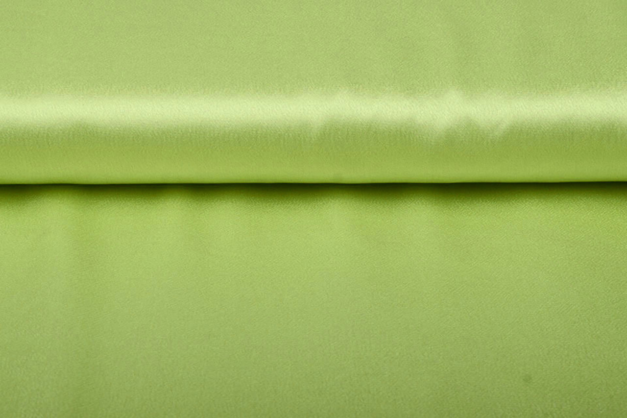 Crêpe Satijn Lime Crêpe Satijn Lime