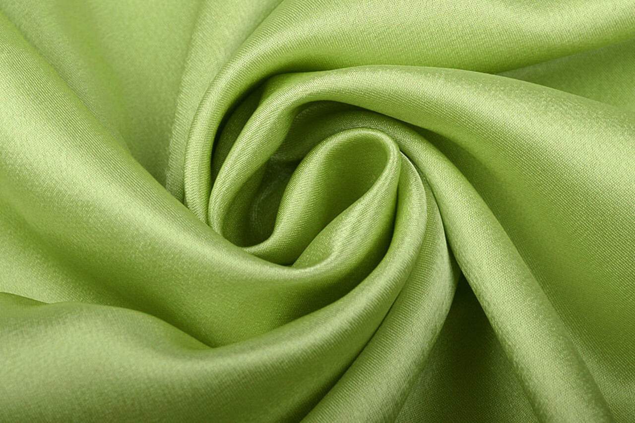 Crêpe Satin Limette
