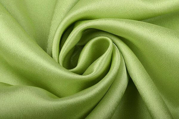 Satin Crêpe Citron Vert Satin Crêpe Citron Vert