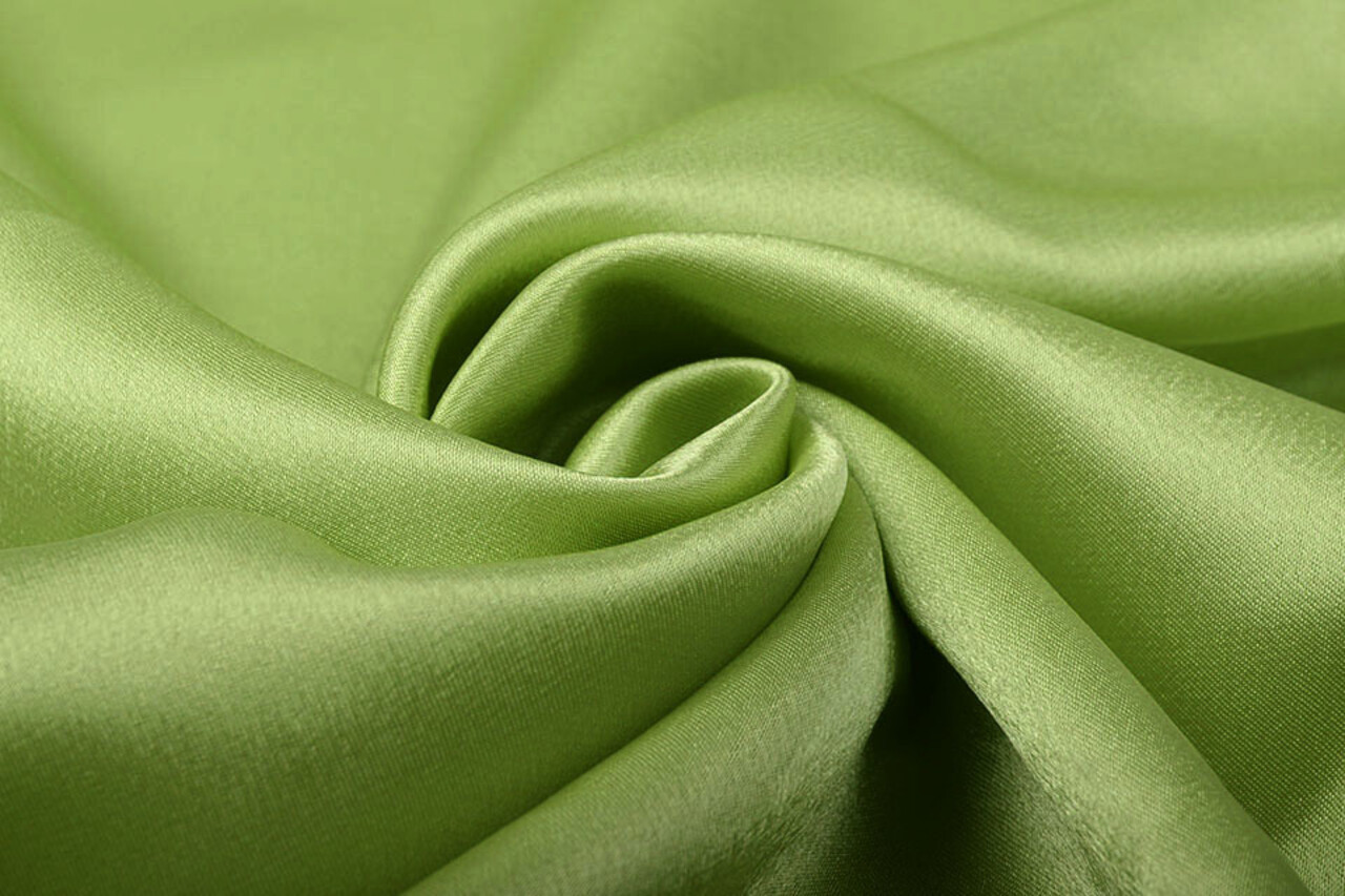 Crêpe Satin Limette