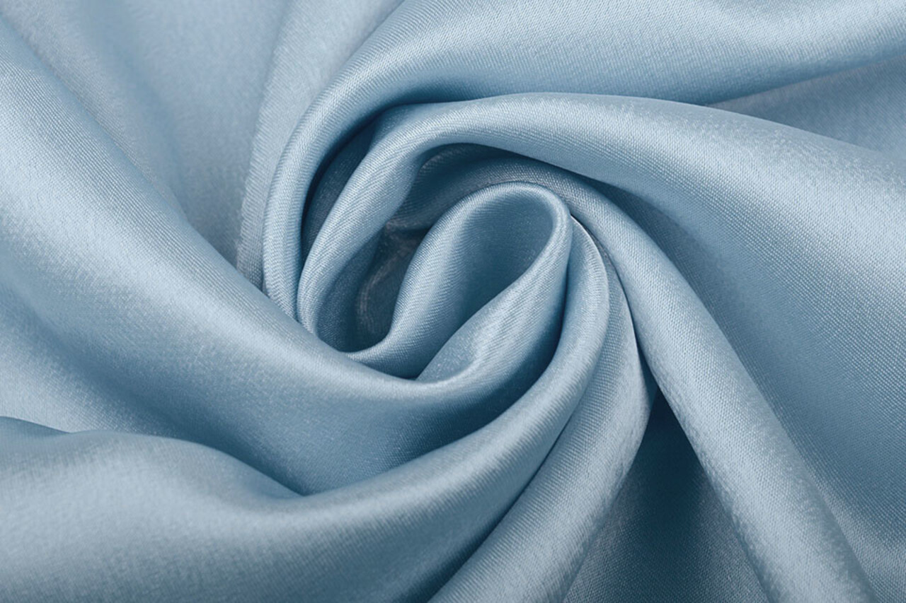 Crêpe Raso Denim