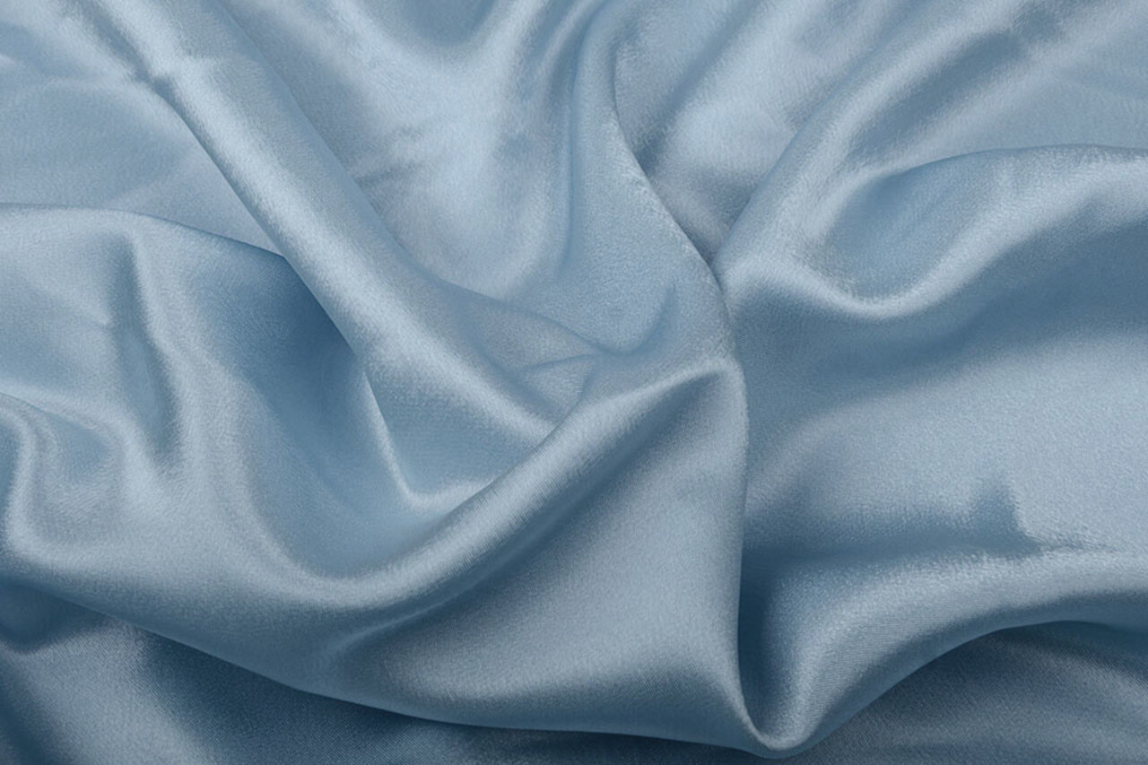 Crepé Satén Denim Crepé Satén Denim
