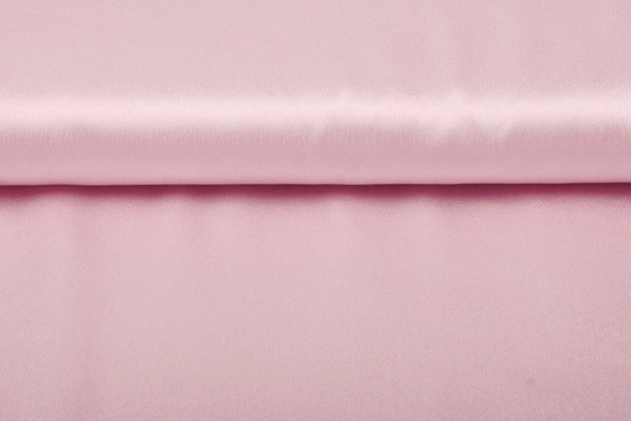 Crepé Satén Rosa Empolvado Crepé Satén Rosa Empolvado