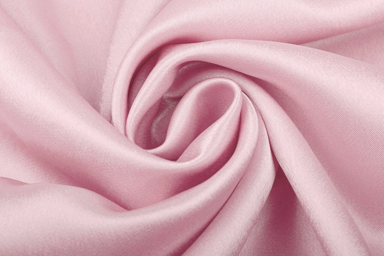 Crepé Satén Rosa Empolvado Crepé Satén Rosa Empolvado