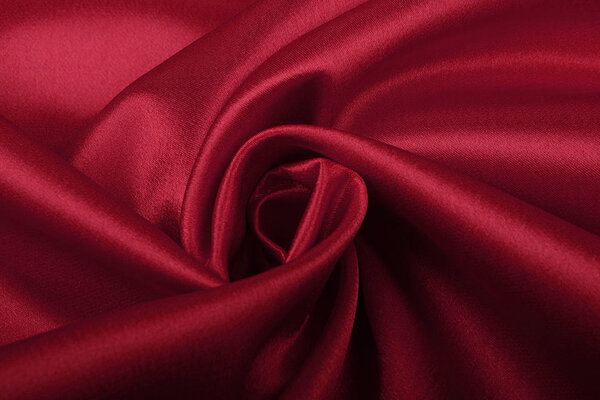 Crêpe Satin Light wine red