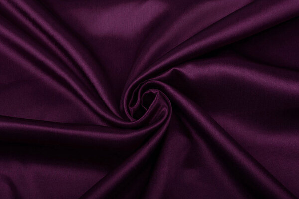 Crêpe Satin Aubergine Crêpe Satin Aubergine