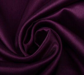 Crêpe Satin Aubergine Crêpe Satin Aubergine