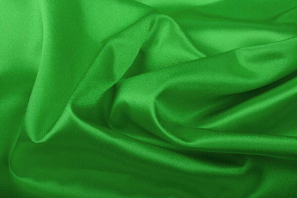 Crêpe Satijn Grasgroen Crêpe Satijn Grasgroen