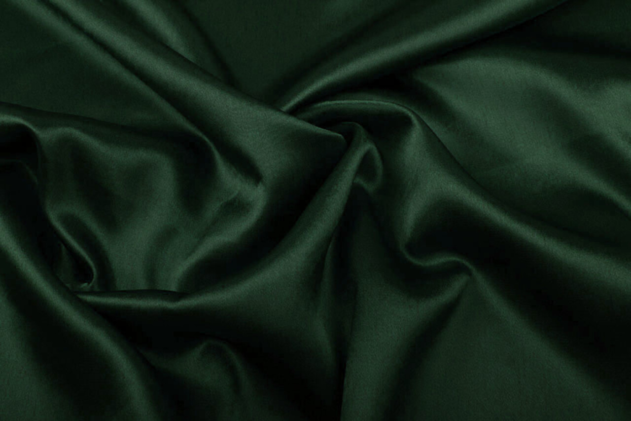 Crepé Satén Verde Oscuro