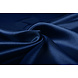 Satin Crêpe Police Bleu