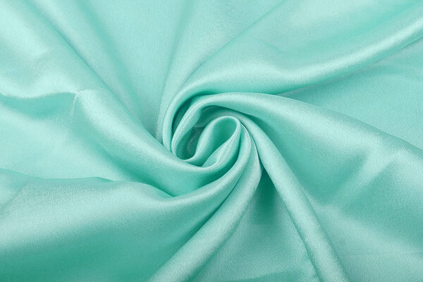 Crêpe Satin Mint Grün