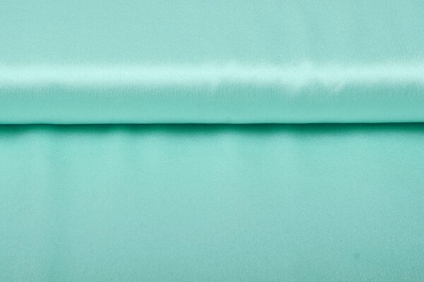 Crêpe Satin Mint Grün