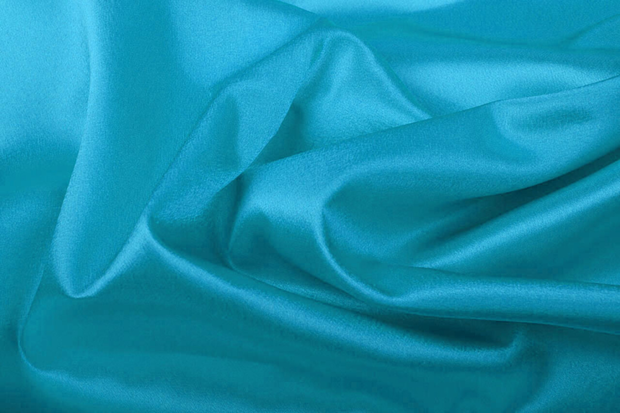 Crêpe Satin Aqua Crêpe Satin Aqua