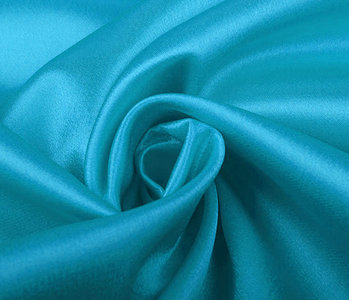 Crêpe Satin Aqua