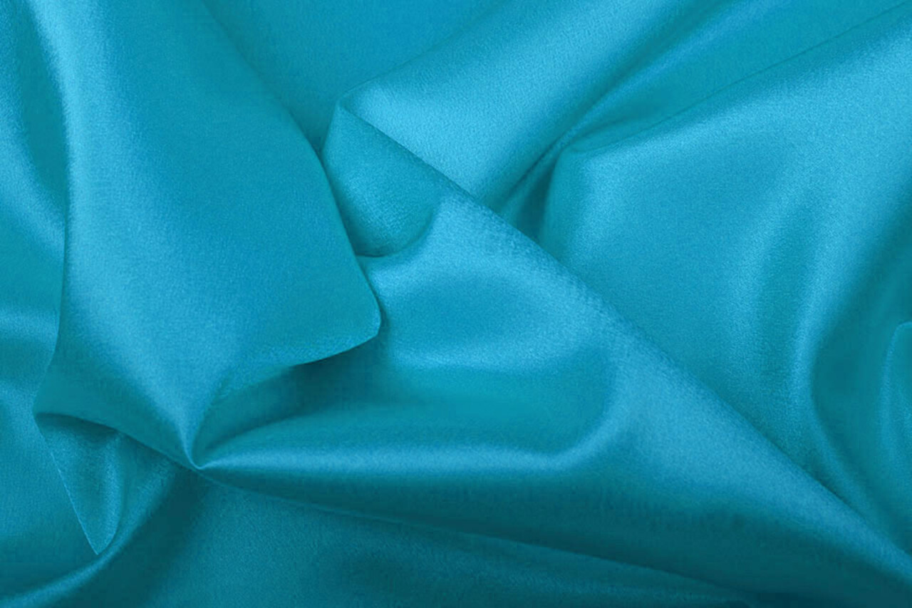 Crêpe Satin Aqua Crêpe Satin Aqua