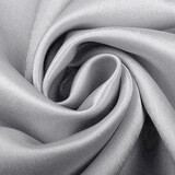 Crêpe Satin Silber Crêpe Satin Silber
