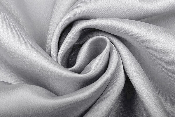 Satin Crêpe Argent Satin Crêpe Argent