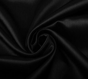 Crêpe Satin Black Crêpe Satin Black