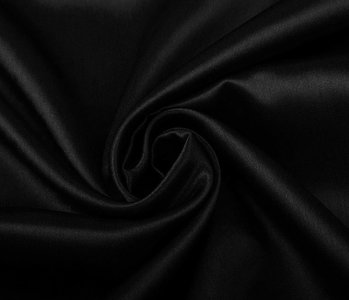 Crêpe Satin Black