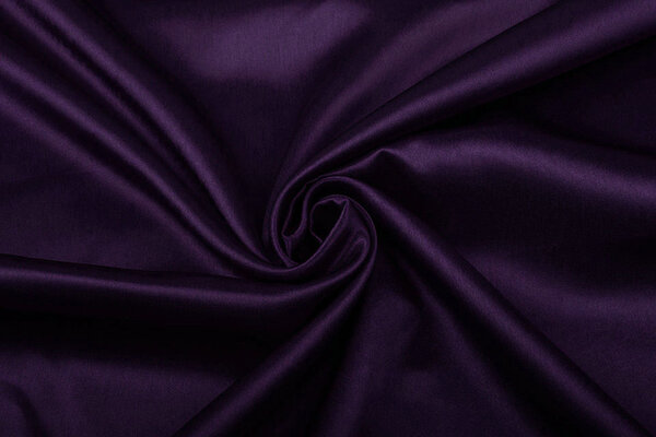 Satin Crêpe Foncé Violet Satin Crêpe Foncé Violet