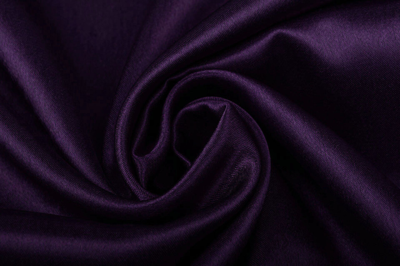Crêpe Satin Dark purple