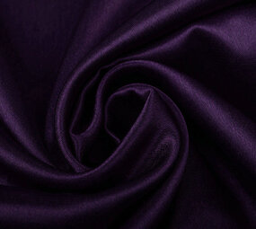 Satin Crêpe Foncé Violet Satin Crêpe Foncé Violet