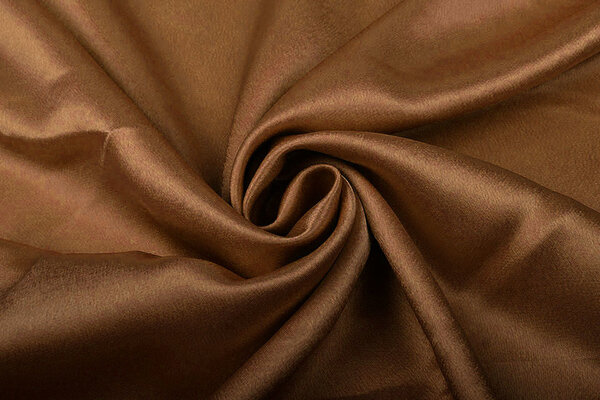 Crêpe Satin Mocha brown