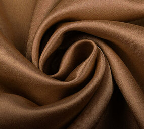 Crêpe Satin Mokka Braun Crêpe Satin Mokka Braun