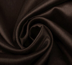 Crêpe Satin Dunkel Braun Crêpe Satin Dunkel Braun