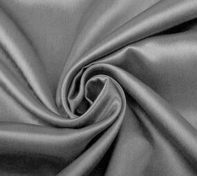 Satin Crêpe Gris Clair Satin Crêpe Gris Clair