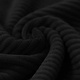 Cotton Knit Big Corduroy Black