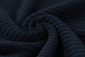 Cotton Knit Big Corduroy Navy