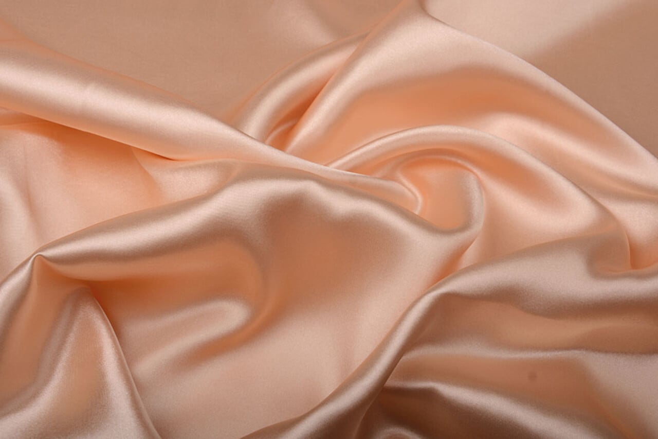 Stretch Satin Pêche