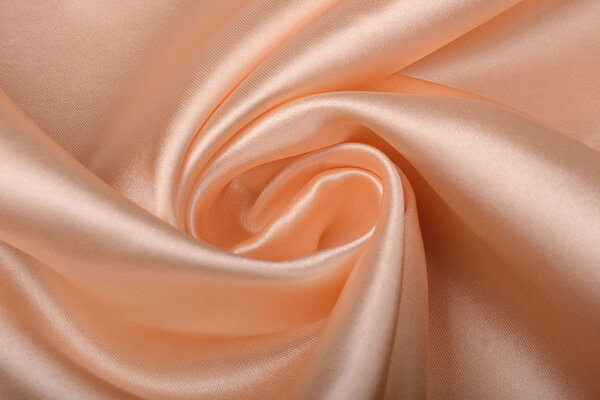 Stretch Satin Peach Stretch Satin Peach