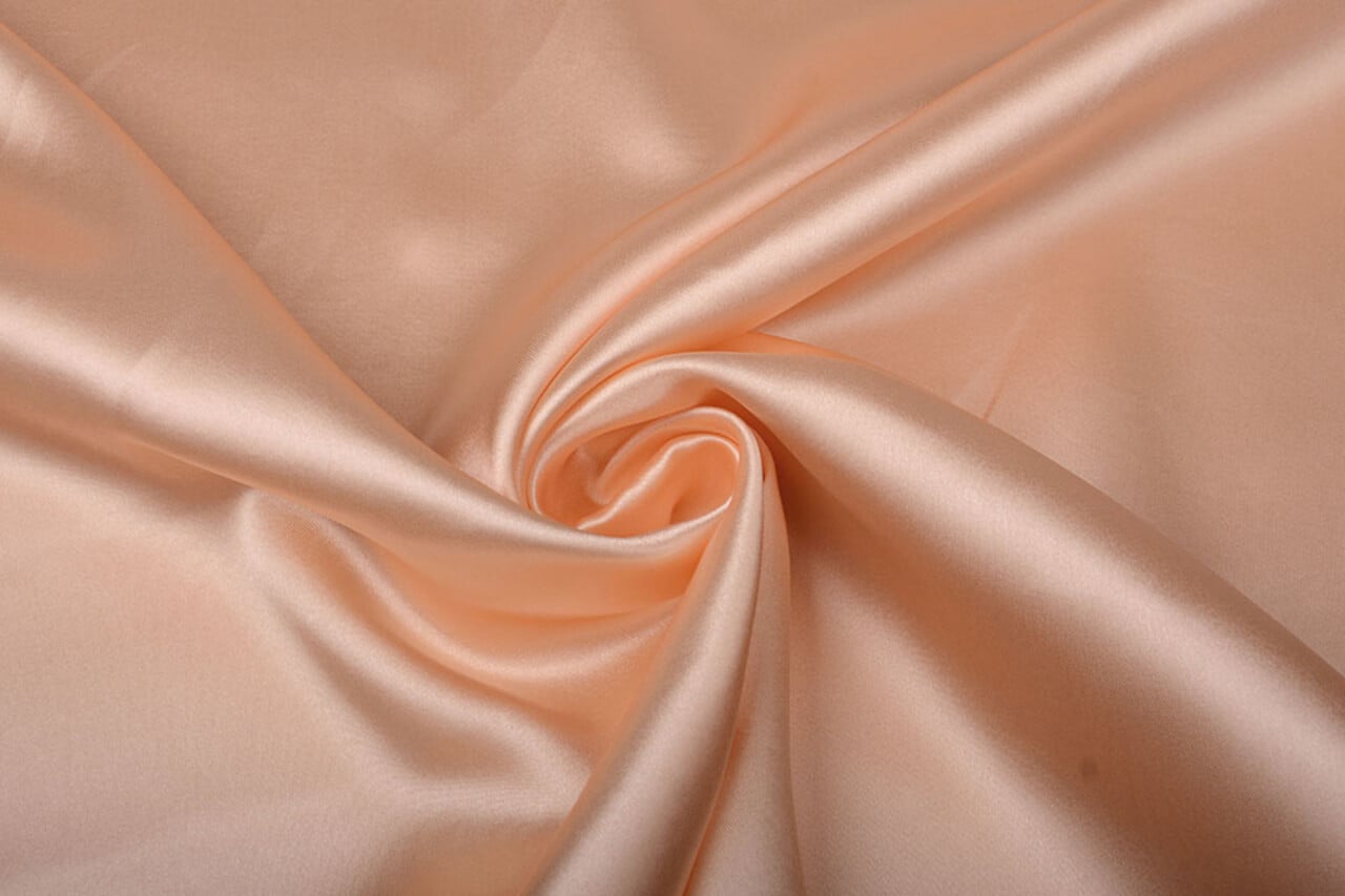 Stretch Satin Pêche