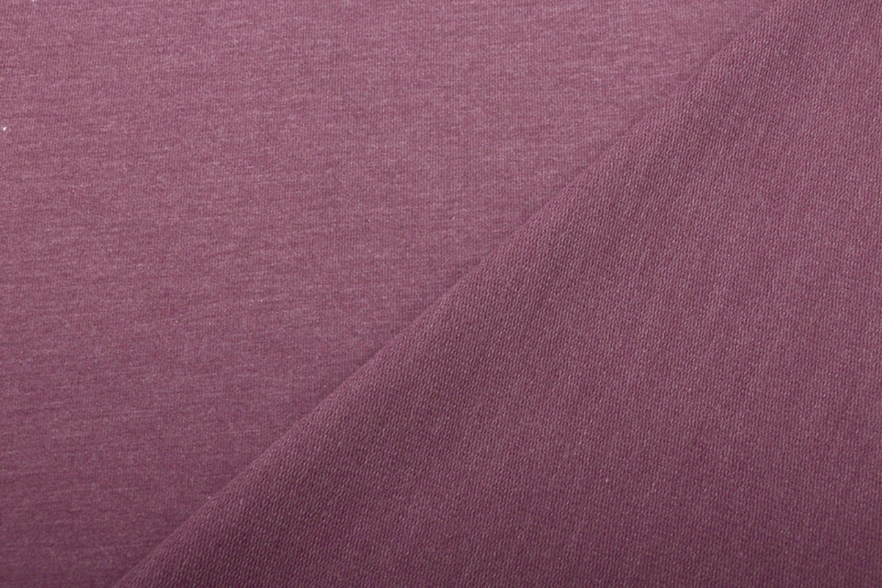 Oeko-Tex®  French Terry Oud roze Oeko-Tex®  French Terry Oud roze