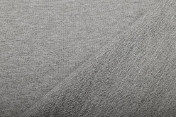 Oeko-Tex®  French Terry Licht Grijs Melange