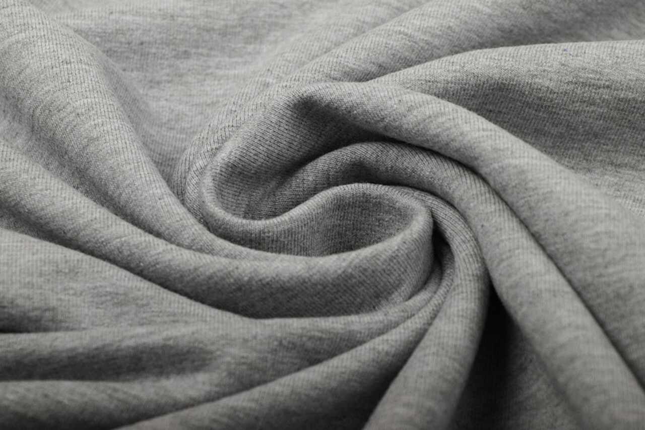 Oeko-Tex® Sweat Léger Gris Clair Melange Oeko-Tex® Sweat Léger Gris Clair Melange