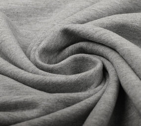 Oeko-Tex®  French Terry Licht Grijs Melange Oeko-Tex®  French Terry Licht Grijs Melange