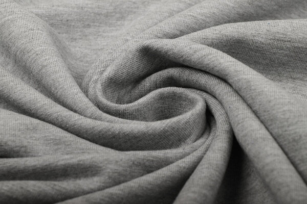 Oeko-Tex® French Terry Grigio Chiaro Mélange Oeko-Tex® French Terry Grigio Chiaro Mélange