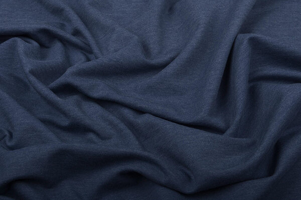 Oeko-Tex®  French Terry Denim Jaspeado