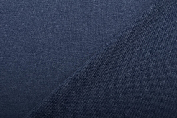 Oeko-Tex®  French Terry Denim Jaspeado