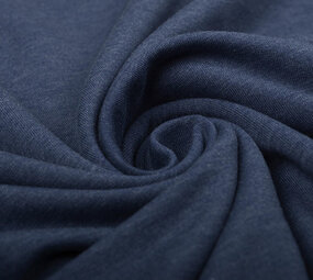 Oeko-Tex®  French Terry Jeans Melange Oeko-Tex®  French Terry Jeans Melange